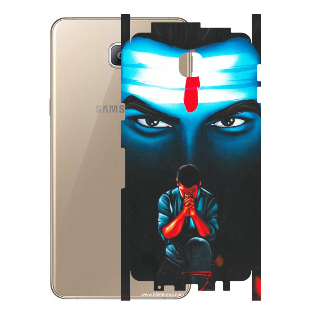 Samsung A/S Series Phone Skins (All Models) - Mahakal Bhakt - Matte Finish (M-112) Samsung Galaxy A9 2016