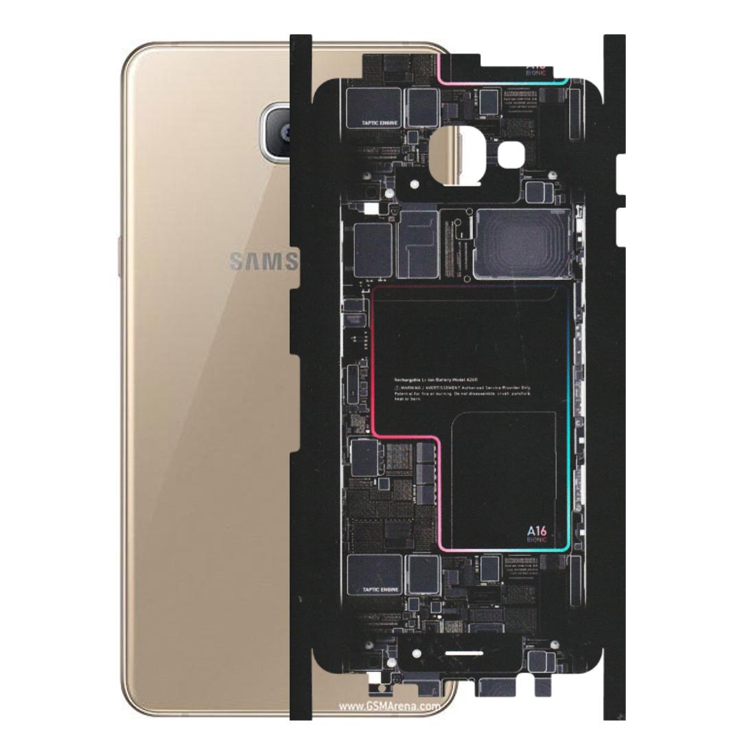 Samsung A/S Series Phone Skins (All Models) - Motherboard Circuit Layout - Matte Finish (M-117) Samsung Galaxy A9 2016