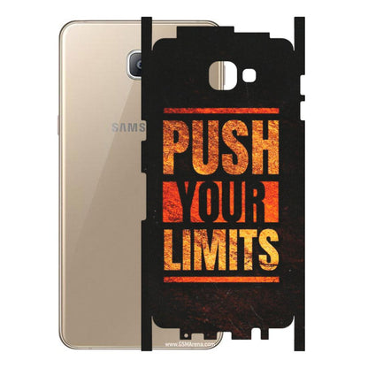 Samsung A/S Series Phone Skins (All Models) - Push Your Limits - Matte Finish (M-118) Samsung Galaxy A9 2016