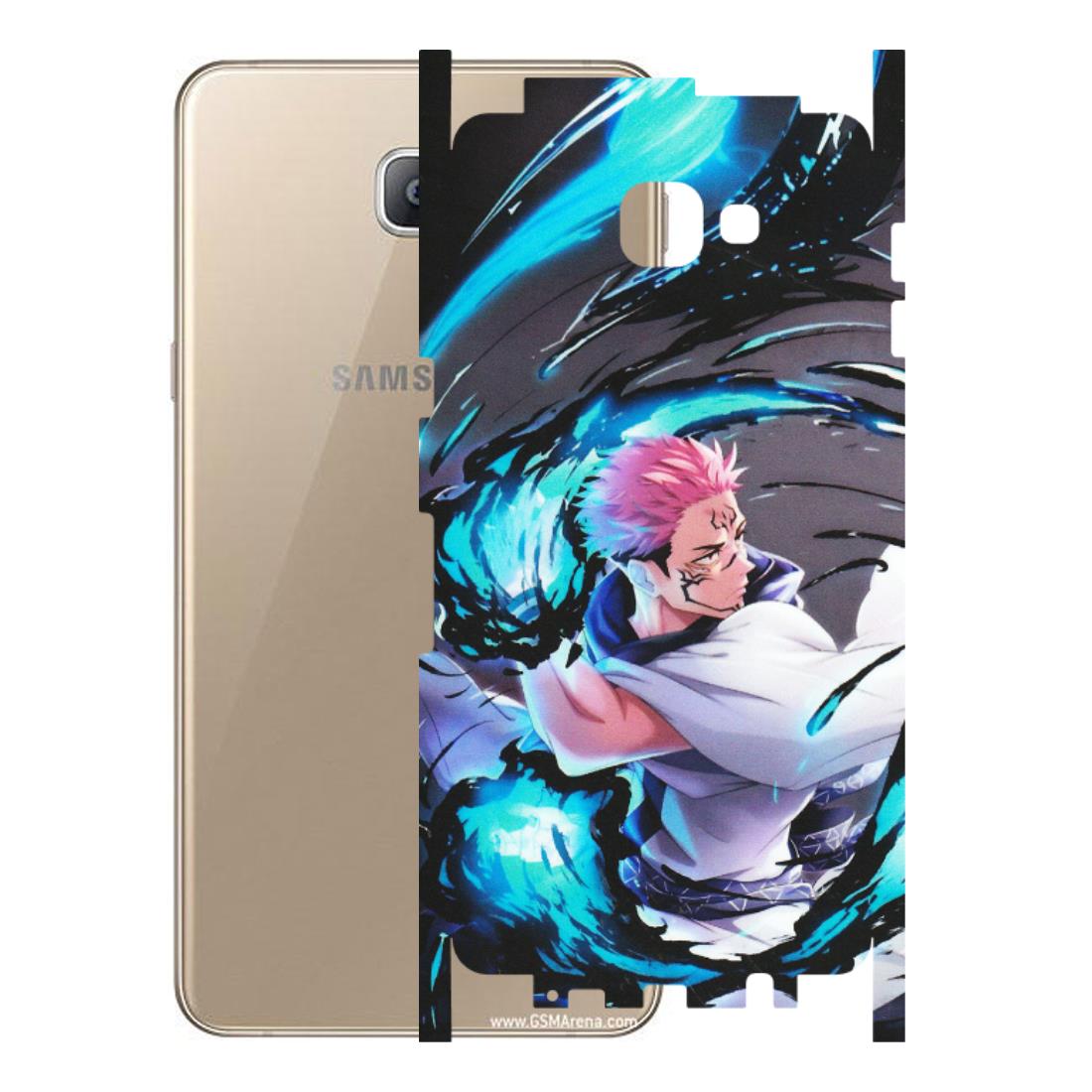 Samsung A/S Series Phone Skins (All Models) - New Jujutsu Kaisen Grey Blue Anime - Matte Finish (M-127) Samsung Galaxy A9 2016