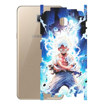 Samsung A/S Series Phone Skins (All Models) - Blue Thunder Luffy Anime - Matte Finish (M-132) Samsung Galaxy A9 2016