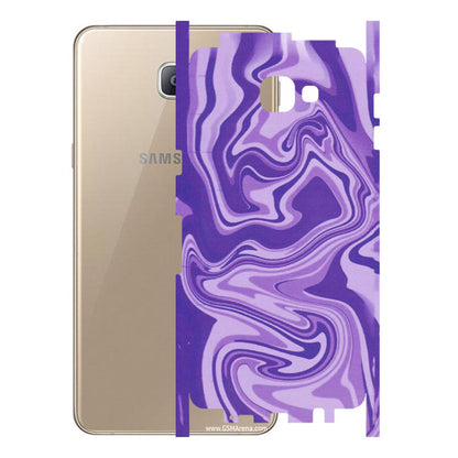 Samsung A/S Series Phone Skins (All Models) - Hazy Purple Nights - Matte Finish (M-14) Samsung Galaxy A9 2016