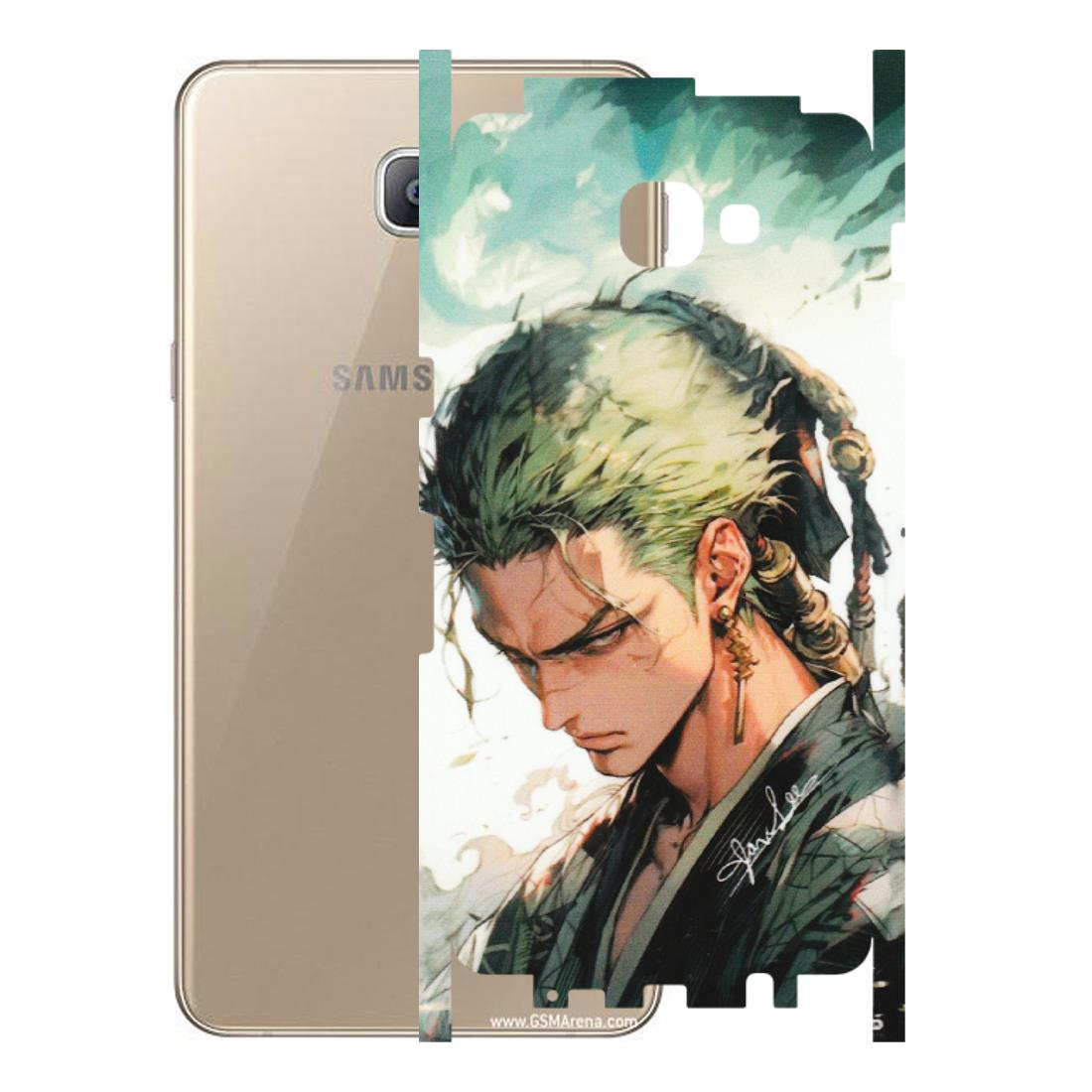 Samsung A/S Series Phone Skins (All Models) - New Roronoa Zoro One Picece Anime - Matte Finish (M-140) Samsung Galaxy A9 2016