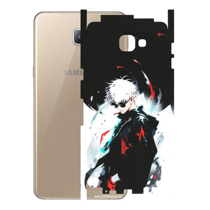 Samsung A/S Series Phone Skins (All Models) - Gojo Powerful Charater Kaisen Anime - Matte Finish (M-144) Samsung Galaxy A9 2016
