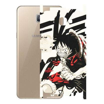 Samsung A/S Series Phone Skins (All Models) - Monkey D.Luffy Manga Anime - Matte Finish (M-145) Samsung Galaxy A9 2016