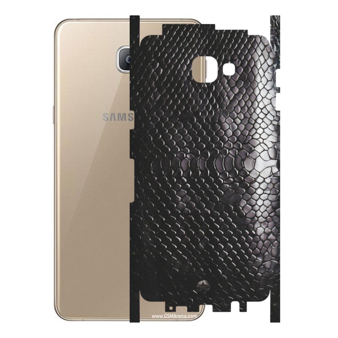 Samsung A/S Series Phone Skins (All Models) - Black Snack Leather - Matte Finish (M-147) Samsung Galaxy A9 2016
