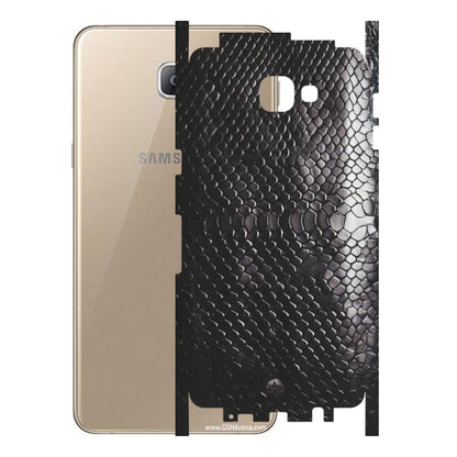 Samsung A/S Series Phone Skins (All Models) - Black Snack Leather - Matte Finish (M-147) Samsung Galaxy A9 2016