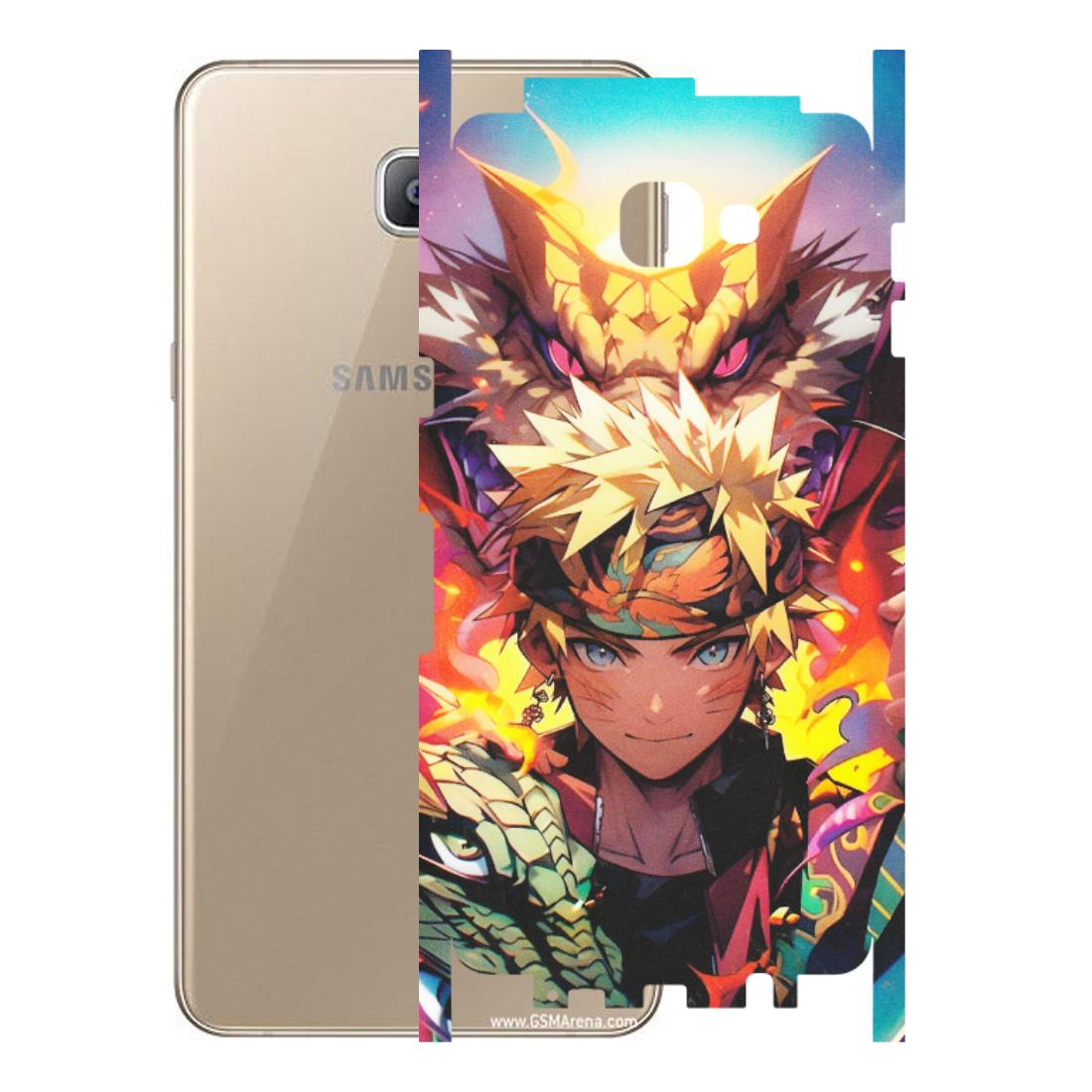 Samsung A/S Series Phone Skins (All Models) - Angry Naruto Anime - Matte Finish (M-148) Samsung Galaxy A9 2016