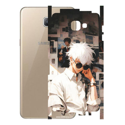 Samsung A/S Series Phone Skins (All Models) - Gojo Satoru Jujustu Kaisen Anime - Matte Finish (M-156) Samsung Galaxy A9 2016