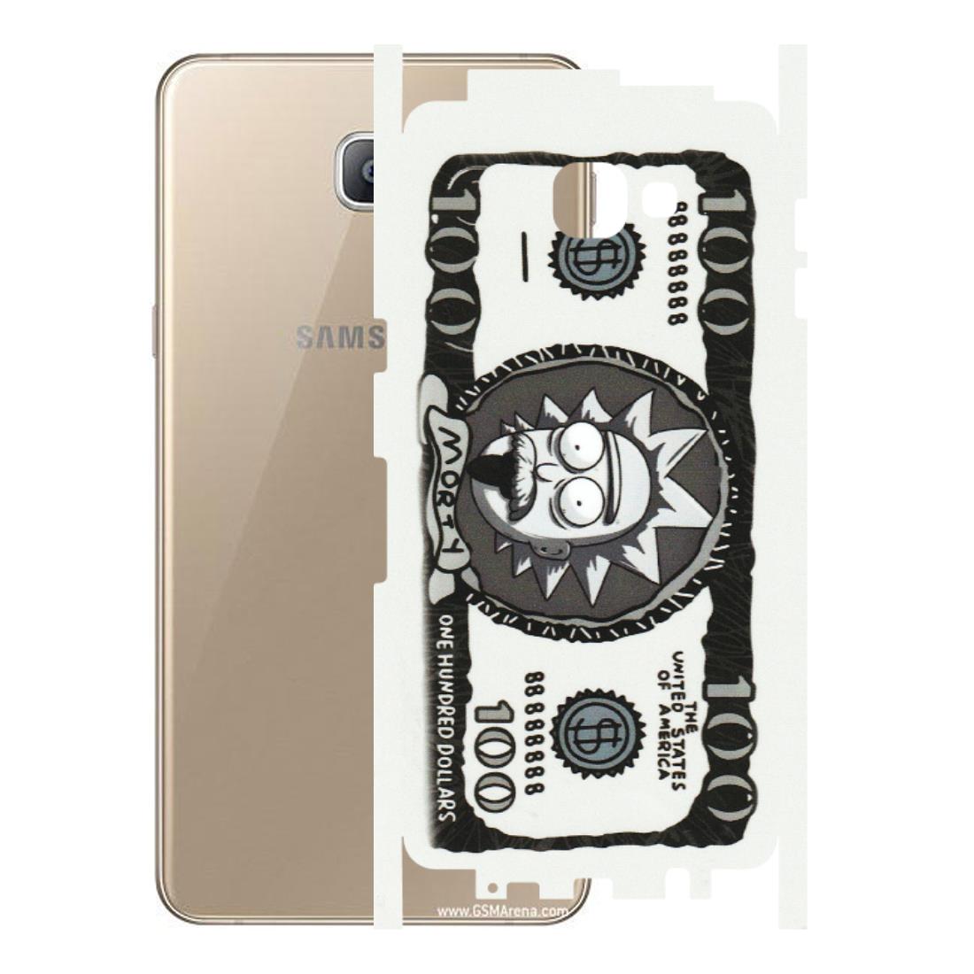 Samsung A/S Series Phone Skins (All Models) - Rick And Morty Hundred Dollar Anime - Matte Finish (M-161) Samsung Galaxy A9 2016