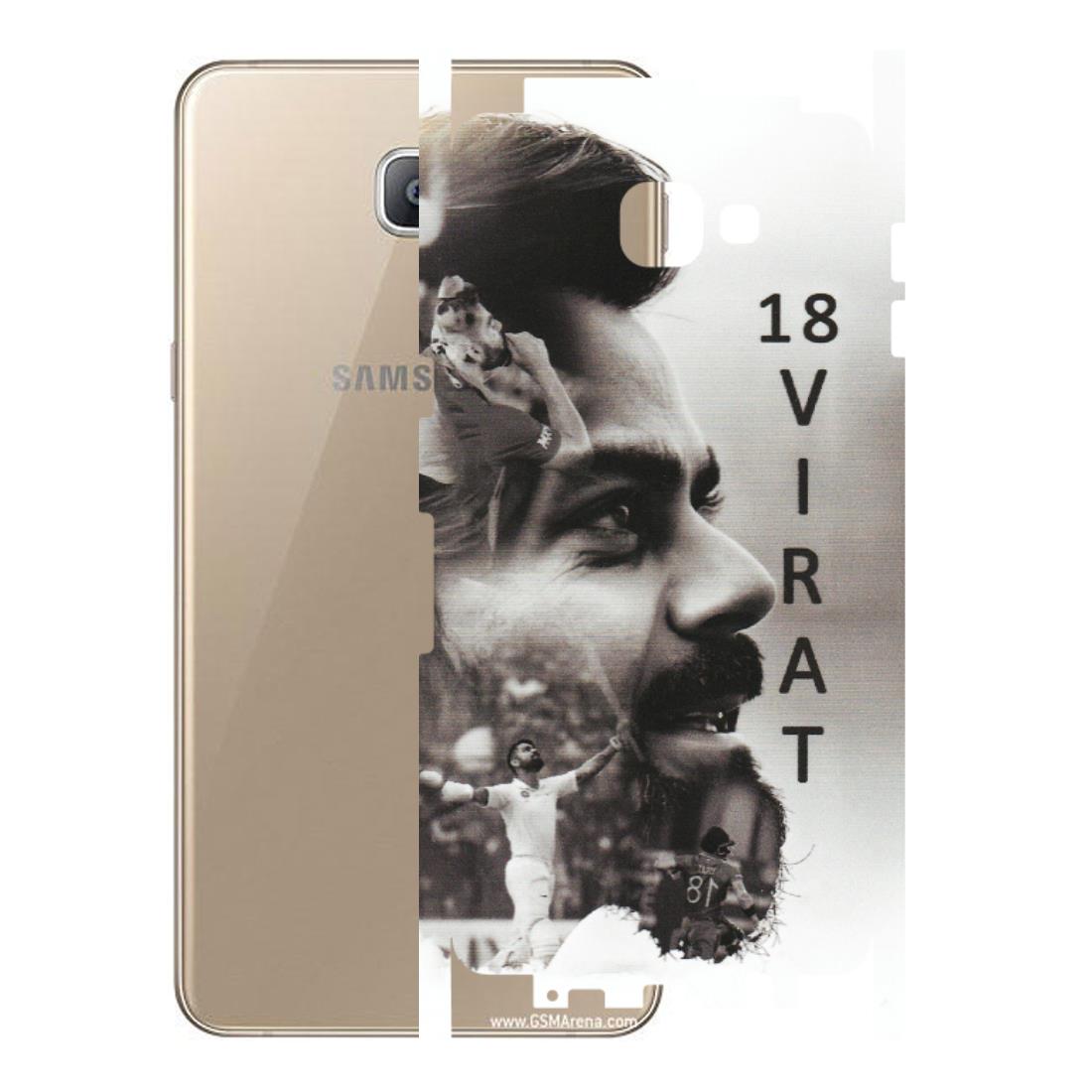 Samsung A/S Series Phone Skins (All Models) - Virat Kohli Cricketer - Matte Finish (M-163) Samsung Galaxy A9 2016