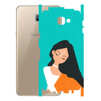 Samsung A/S Series Phone Skins (All Models) - Radhe Radhe With Hindu Symbol - Matte Finish (M-164) Samsung Galaxy A9 2016