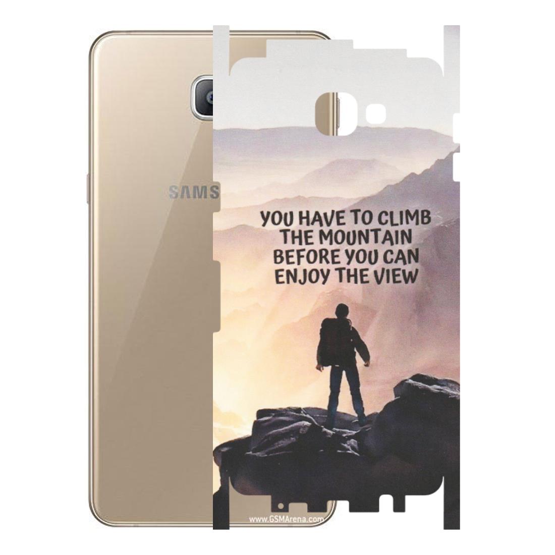 Samsung A/S Series Phone Skins (All Models) - Motivational Hiking Mountain - Matte Finish (M-28) Samsung Galaxy A9 2016
