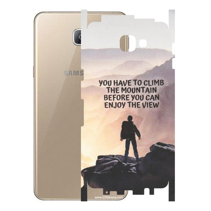 Samsung A/S Series Phone Skins (All Models) - Motivational Hiking Mountain - Matte Finish (M-28) Samsung Galaxy A9 2016