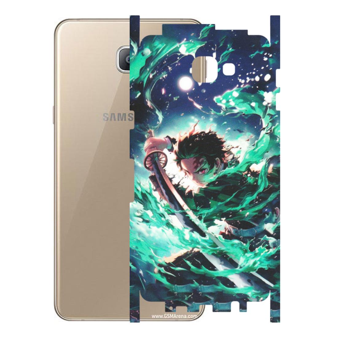 Samsung A/S Series Phone Skins (All Models) - Sword Fighter Anime - Matte Finish (M-29) Samsung Galaxy A9 2016