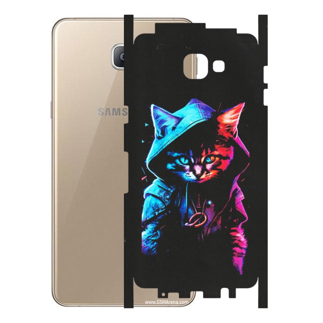 Samsung A/S Series Phone Skins (All Models) - Cyberpunk Cat - Matte Finish (M-45) Samsung Galaxy A9 2016