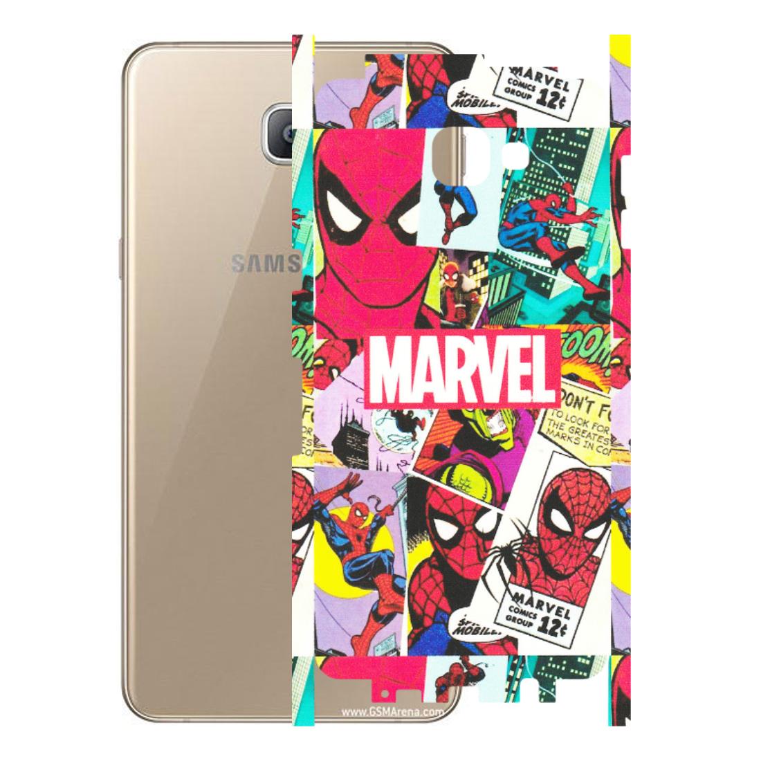Samsung A/S Series Phone Skins (All Models) - Marvel Comic Spiderman Grafitti - Matte Finish (M-72) Samsung Galaxy A9 2016