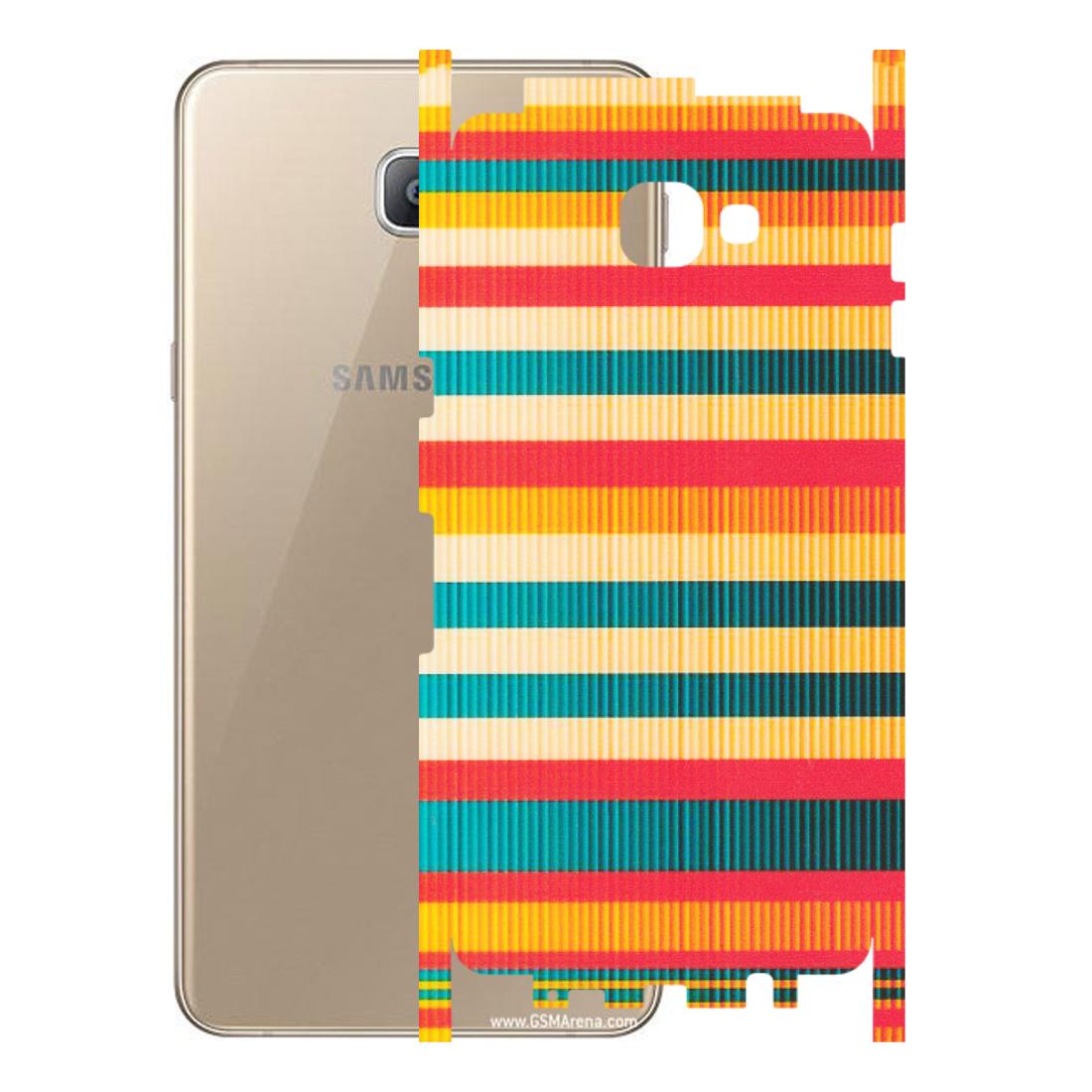 Samsung A/S Series Phone Skins (All Models) - Colourful Stripes Soothing Effect - Matte Finish (M-86) Samsung Galaxy A9 2016