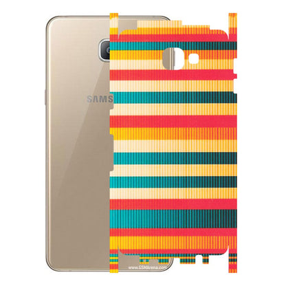 Samsung A/S Series Phone Skins (All Models) - Colourful Stripes Soothing Effect - Matte Finish (M-86) Samsung Galaxy A9 2016