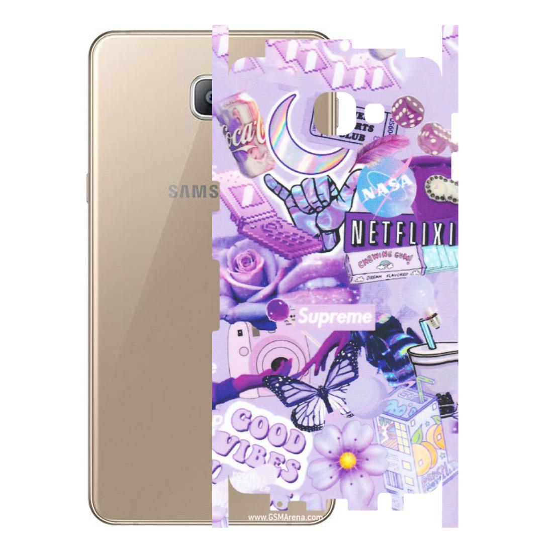 Samsung A/S Series Phone Skins (All Models) - Supreme Purple Magic - Matte Finish (M-88) Samsung Galaxy A9 2016