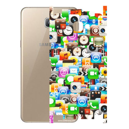 Samsung A/S Series Phone Skins (All Models) - All Apple Icons - Matte Finish (M-93) Samsung Galaxy A9 2016
