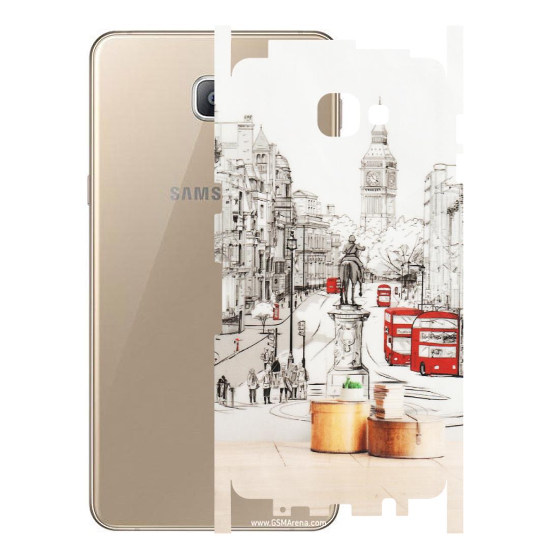 Samsung A/S Series Phone Skins (All Models) - London Street - Transparent Finish (T-02) Samsung Galaxy A9 2016