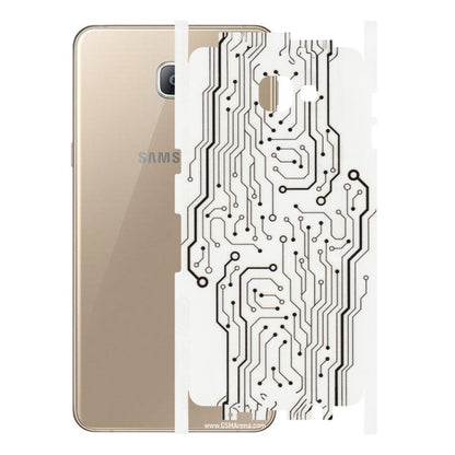 Samsung A/S Series Phone Skins (All Models) - Tech Circuits - Transparent Finish (T-03) Samsung Galaxy A9 2016