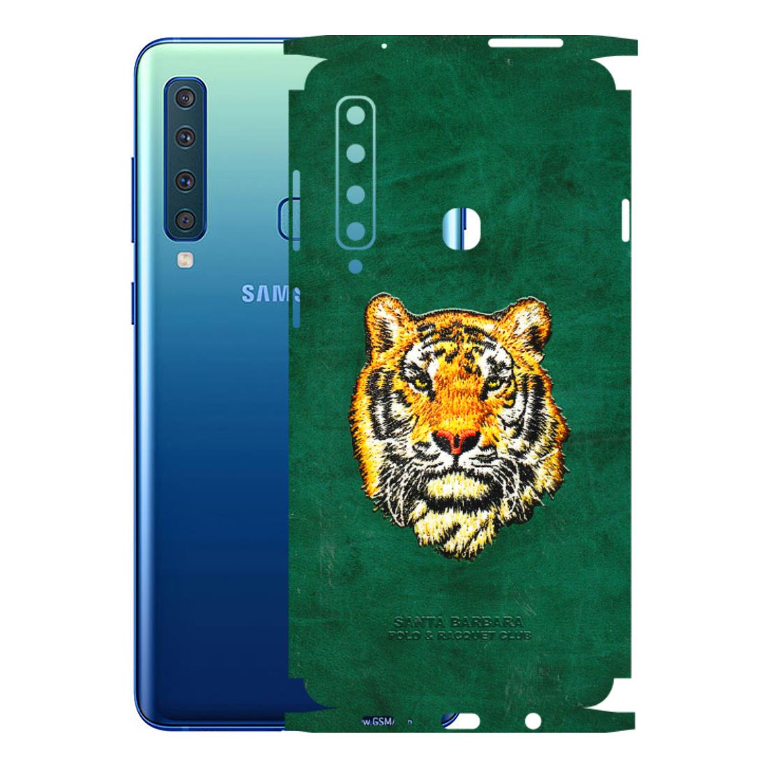 Samsung A/S Series Phone Skins (All Models) - Leather Feel Tiger - 3D Embossed Finish (L-111) Samsung Galaxy A9 2018