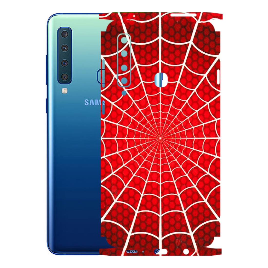 Samsung A/S Series Phone Skins (All Models) - Classic Spidey Web - 3D Embossed Finish (L-115) Samsung Galaxy A9 2018
