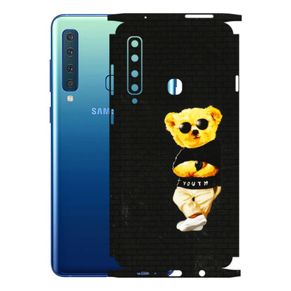 Samsung A/S Series Phone Skins (All Models) - Classy Teddy Bear - 3D Embossed Finish (L-116) Samsung Galaxy A9 2018