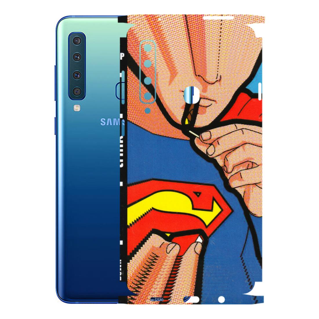 Samsung A/S Series Phone Skins (All Models) - Superman Sutta - 3D Embossed Finish (L-130) Samsung Galaxy A9 2018