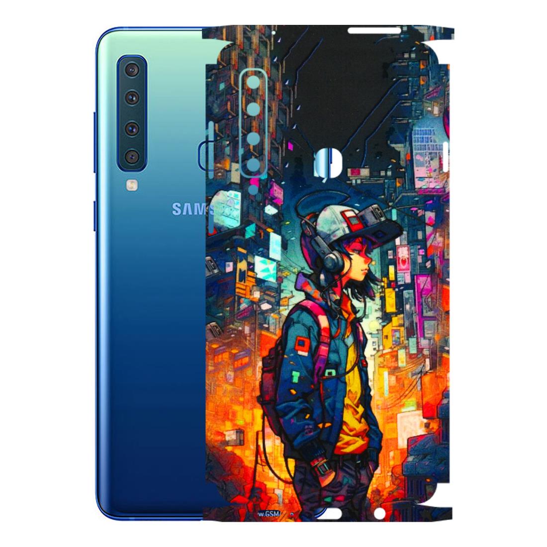 Samsung A/S Series Phone Skins (All Models) - Street Anime Guy - 3D Embossed Finish (L-158) Samsung Galaxy A9 2018