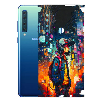 Samsung A/S Series Phone Skins (All Models) - Street Anime Guy - 3D Embossed Finish (L-158) Samsung Galaxy A9 2018