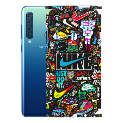 Samsung A/S Series Phone Skins (All Models) - Just Do It Doodles - 3D Embossed Finish (L-166) Samsung Galaxy A9 2018