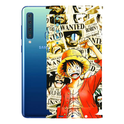 Samsung A/S Series Phone Skins (All Models) - Luffy Anime - 3D Embossed Finish (L-177) Samsung Galaxy A9 2018