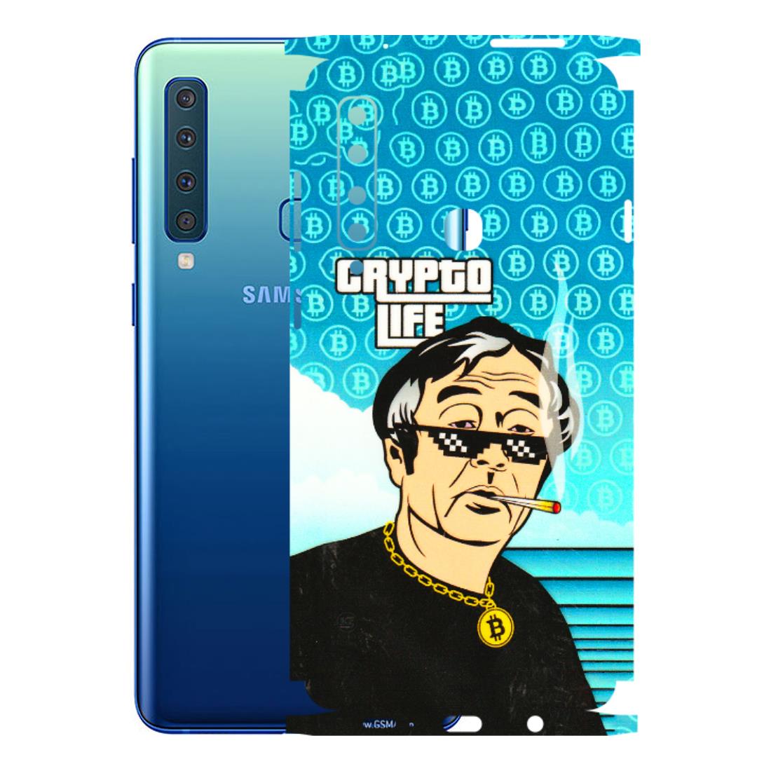 Samsung A/S Series Phone Skins (All Models) - Crypto Thug Life - 3D Embossed Finish (L-179) Samsung Galaxy A9 2018