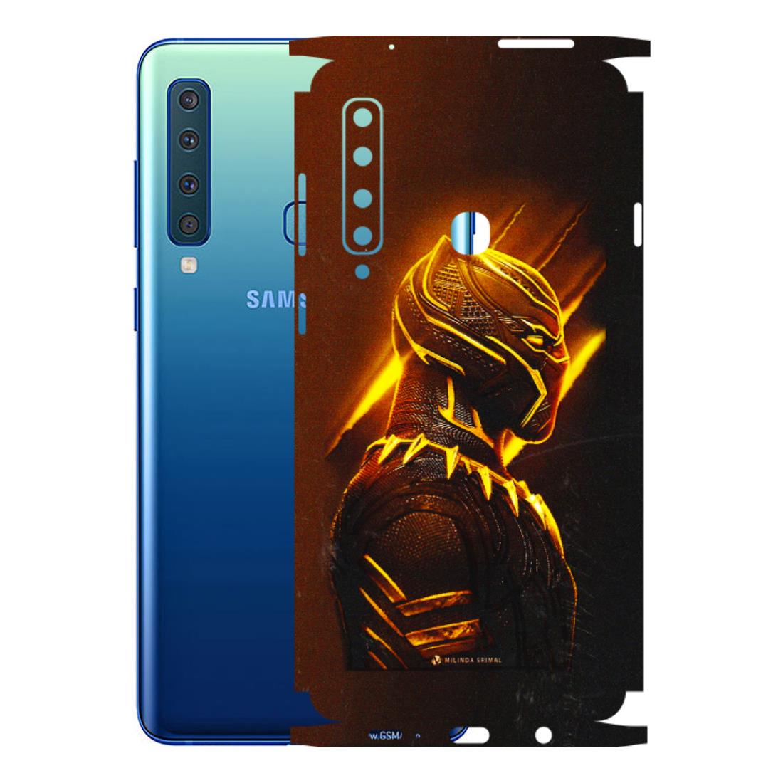 Samsung A/S Series Phone Skins (All Models) - Gold Black Panther - 3D Embossed Finish (L-181) Samsung Galaxy A9 2018