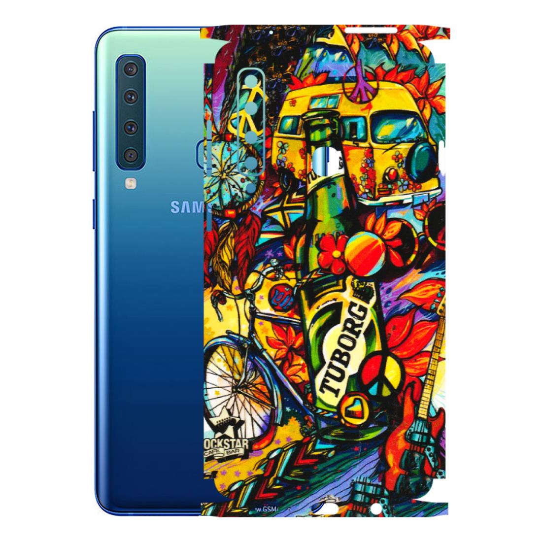 Samsung A/S Series Phone Skins (All Models) - Cool Beer Bottle - 3D Embossed Finish (L-193) Samsung Galaxy A9 2018