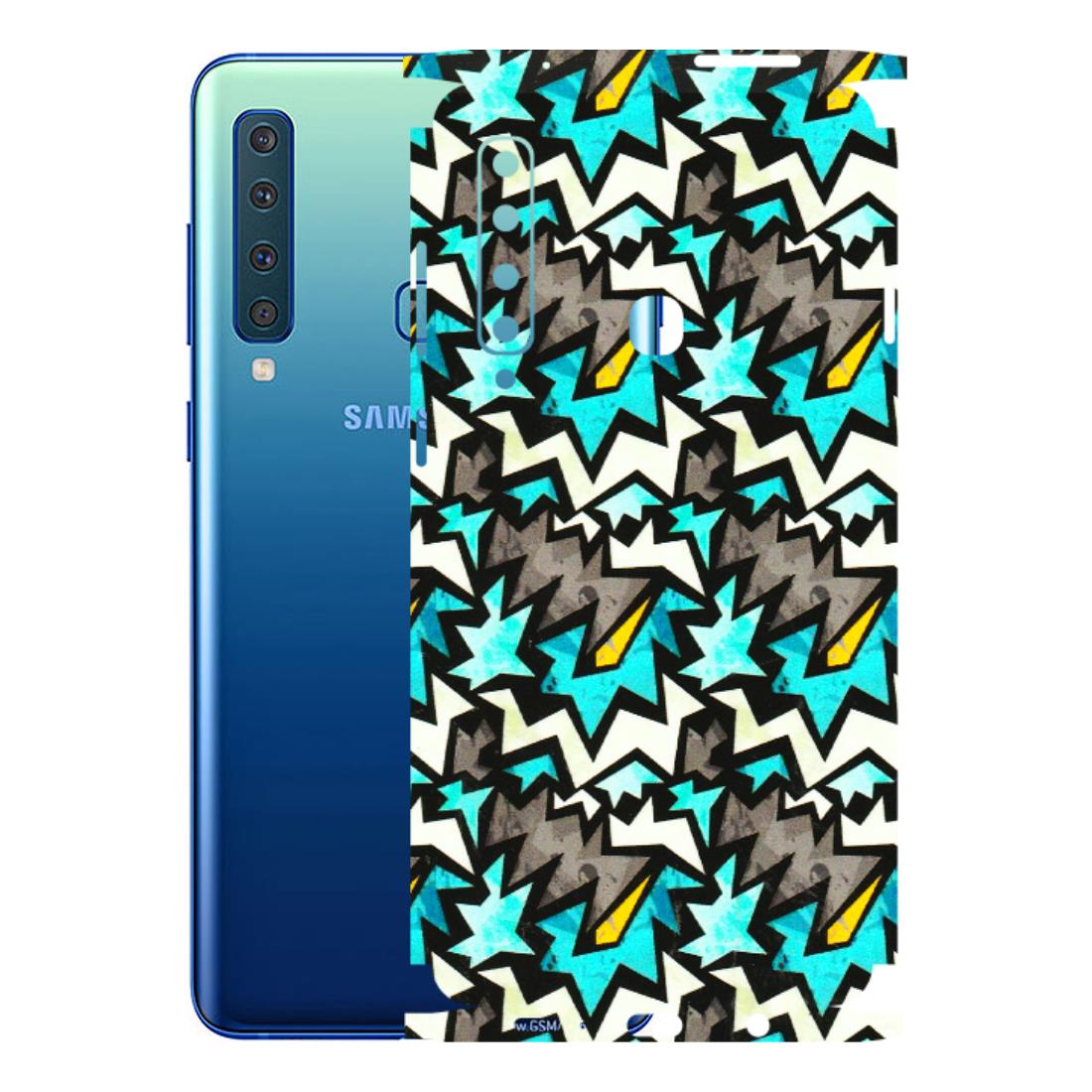 Samsung A/S Series Phone Skins (All Models) - Funky Zig Zag - 3D Embossed Finish (L-223) Samsung Galaxy A9 2018
