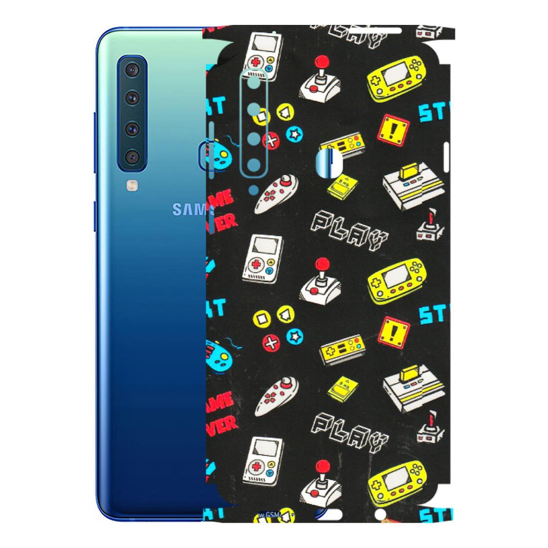 Samsung A/S Series Phone Skins (All Models) - Gaming Doodles - 3D Embossed Finish (L-224) Samsung Galaxy A9 2018