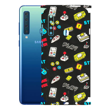 Samsung A/S Series Phone Skins (All Models) - Gaming Doodles - 3D Embossed Finish (L-224) Samsung Galaxy A9 2018