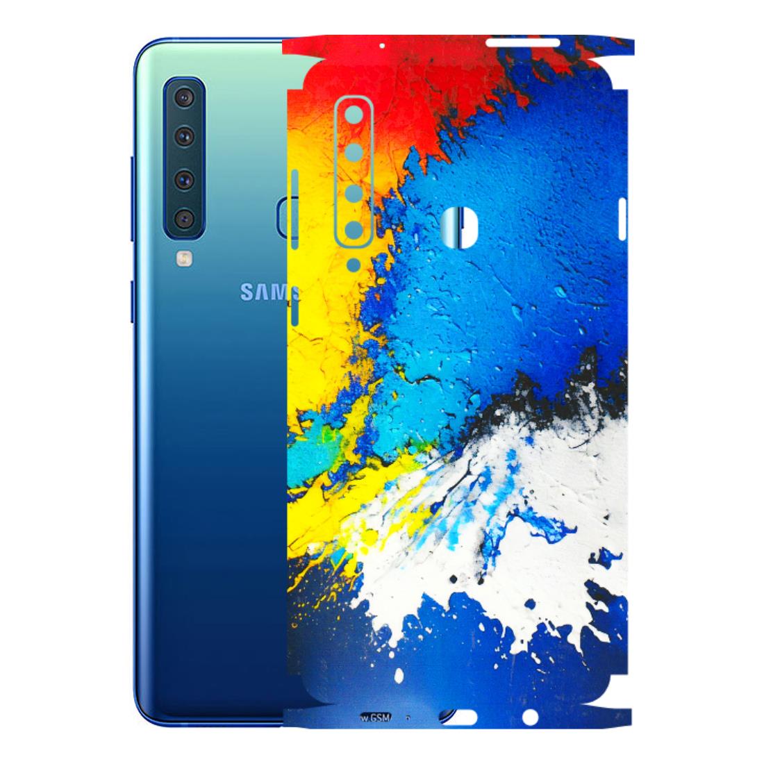 Samsung A/S Series Phone Skins (All Models) - Acrylic Paint Spill - 3D Embossed Finish (L-229) Samsung Galaxy A9 2018