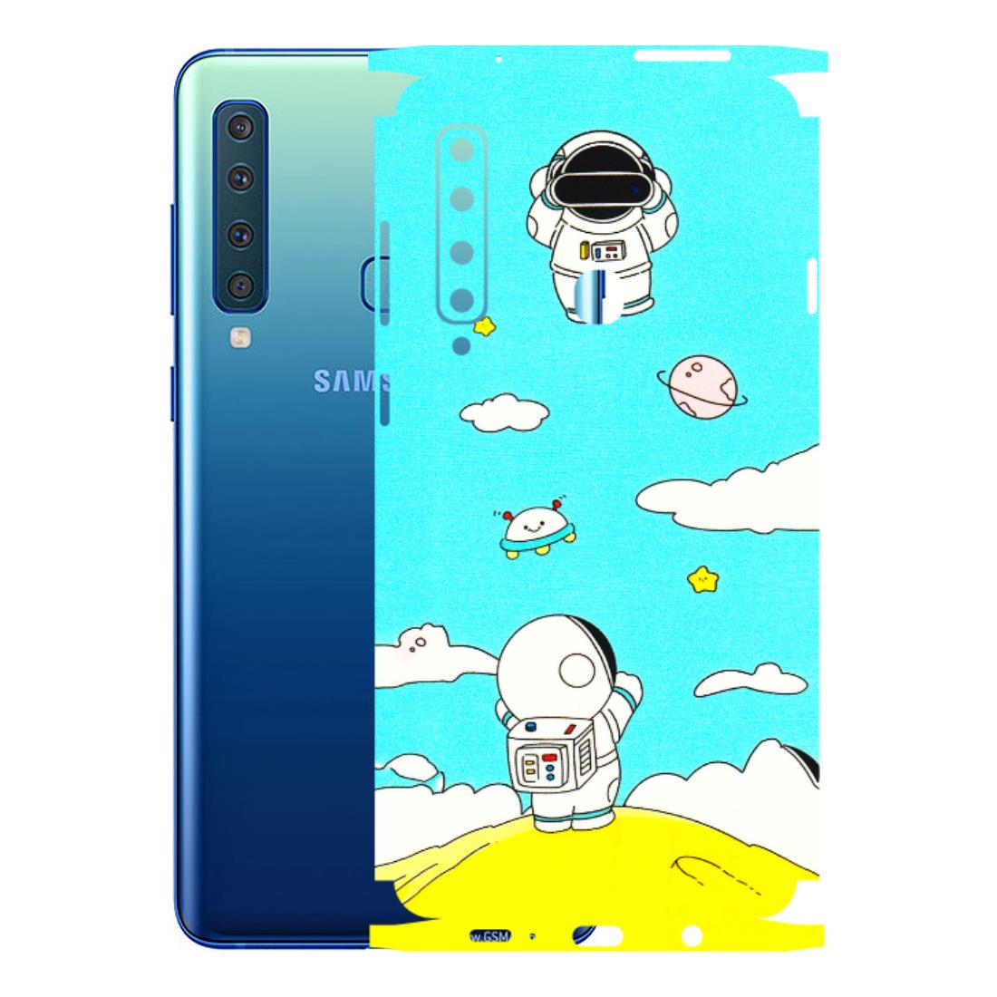 Samsung A/S Series Phone Skins (All Models) - Blue Skies Astro Float - 3D Embossed Finish (L-230) Samsung Galaxy A9 2018