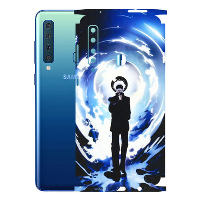 Samsung A/S Series Phone Skins (All Models) - Satoru Gojo Dark Blue - 3D Embossed Finish (L-235) Samsung Galaxy A9 2018