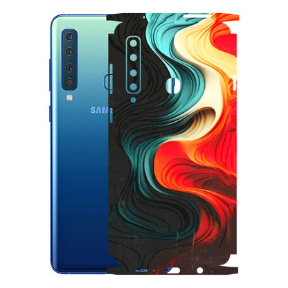 Samsung A/S Series Phone Skins (All Models) - The Silky Swirl - 3D Embossed Finish (L-240) Samsung Galaxy A9 2018
