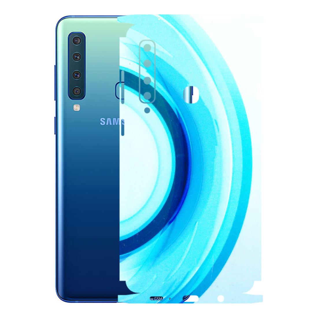 Samsung A/S Series Phone Skins (All Models) - The Blue Curve - 3D Embossed Finish (L-244) Samsung Galaxy A9 2018