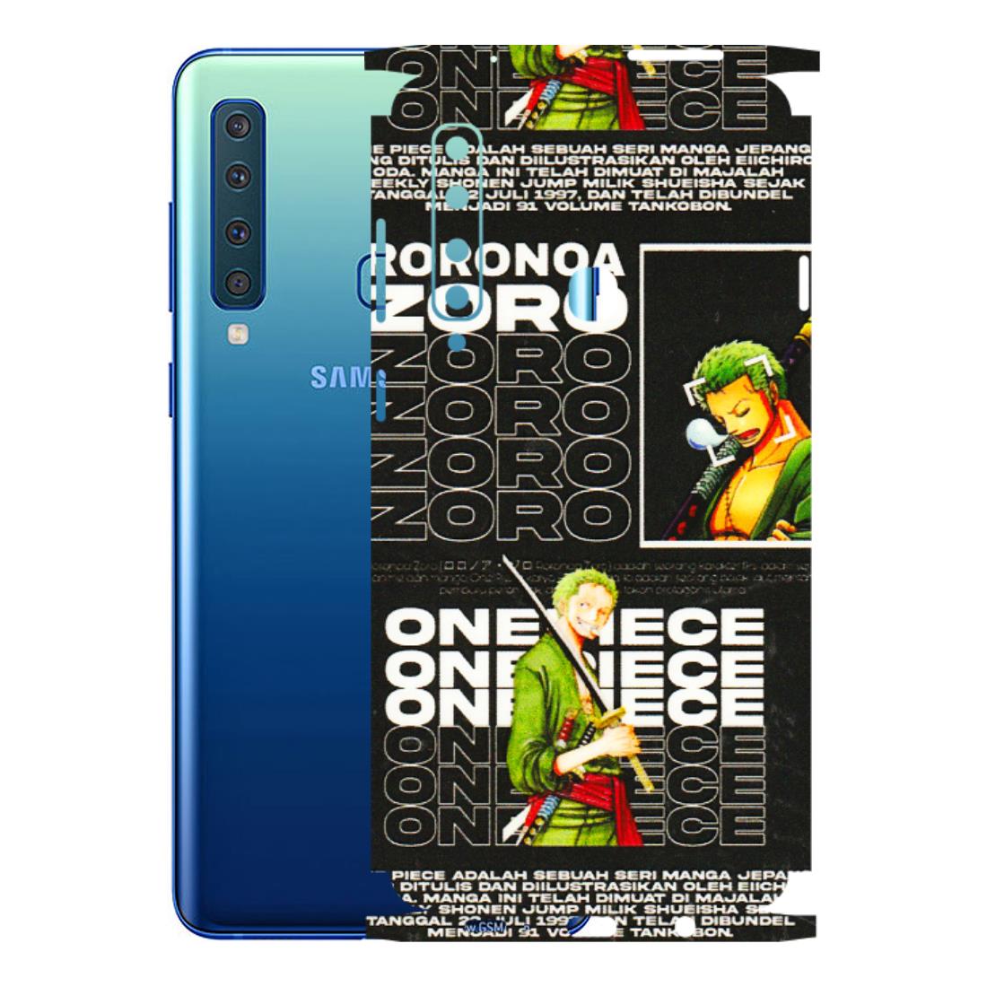 Samsung A/S Series Phone Skins (All Models) - One Piece Zoro - 3D Embossed Finish (L-250) Samsung Galaxy A9 2018