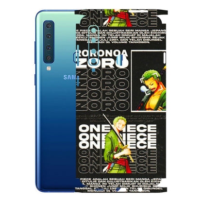 Samsung A/S Series Phone Skins (All Models) - One Piece Zoro - 3D Embossed Finish (L-250) Samsung Galaxy A9 2018
