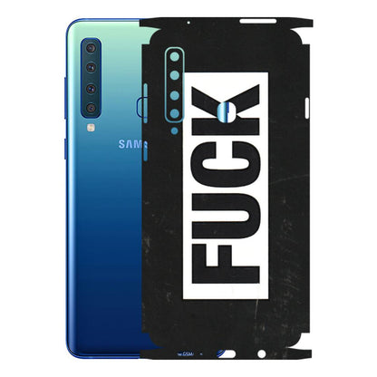 Samsung A/S Series Phone Skins (All Models) - The F Word - 3D Embossed Finish (L-255) Samsung Galaxy A9 2018