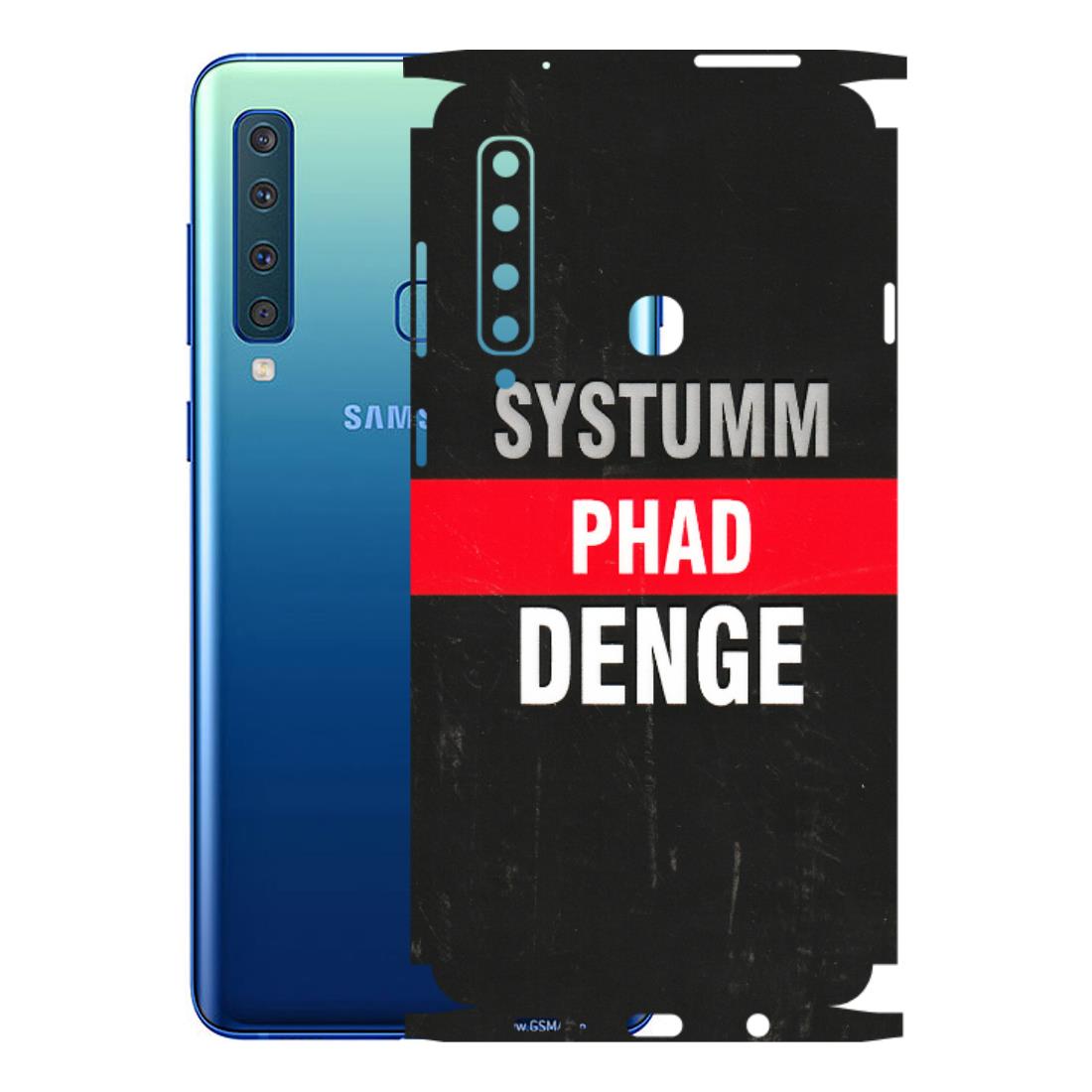 Samsung A/S Series Phone Skins (All Models) - Systumm Phad Denge - 3D Embossed Finish (L-278) Samsung Galaxy A9 2018